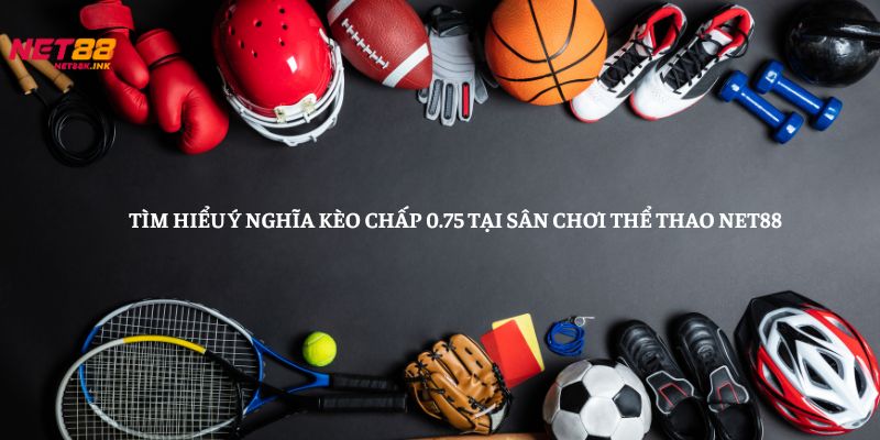 Tìm Hiểu Ý Nghĩa Kèo 0,75 Tại Sân Chơi Thể Thao NET88