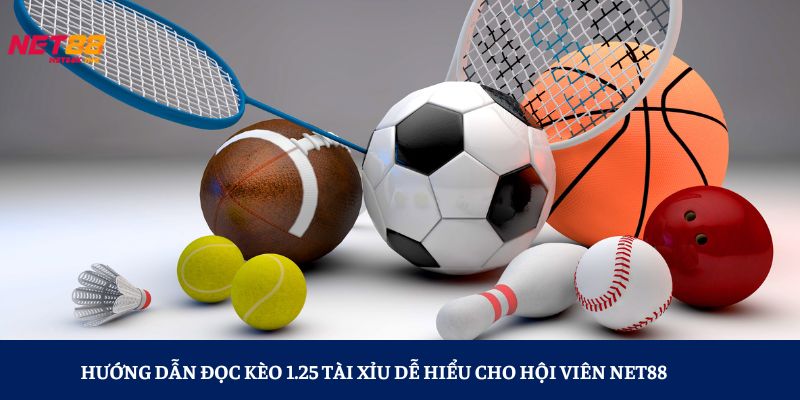 Hướng Dẫn Đọc Kèo 1,25 Tài Xỉu Dễ Hiểu Cho Hội Viên NET88