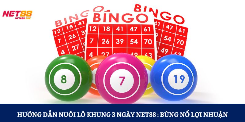 Hướng Dẫn Nuôi Lô Khung 3 Ngày NET88 : Bùng Nổ Lợi Nhuận