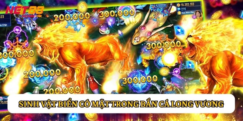 Tổng hợp những loài sinh vật biển có mặt trong Bắn Cá Long Vương